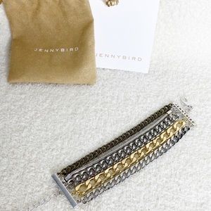 {Jenny Bird} Mixed chain link bracelet
